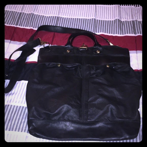 rag & bone Handbags - Rag & bone preowned Nylon tote w/leather details